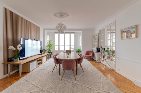 Vue de l'étude de Maître Christine LE BIHAN, notaire à Paris